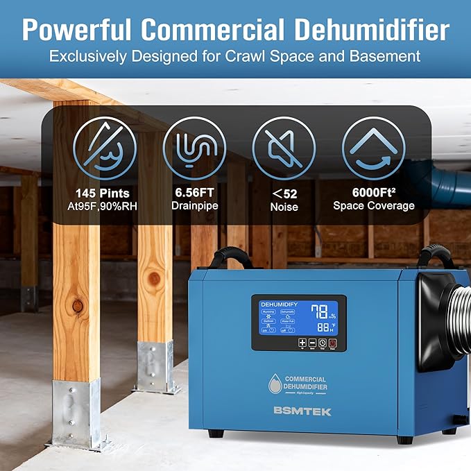 145 Pints Commercial Dehumidifier - Image 7