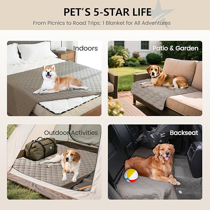 gogobunny 3X Stronger Waterproof Pet Blanket, Scratch Proof Furniture Protector - Image 8
