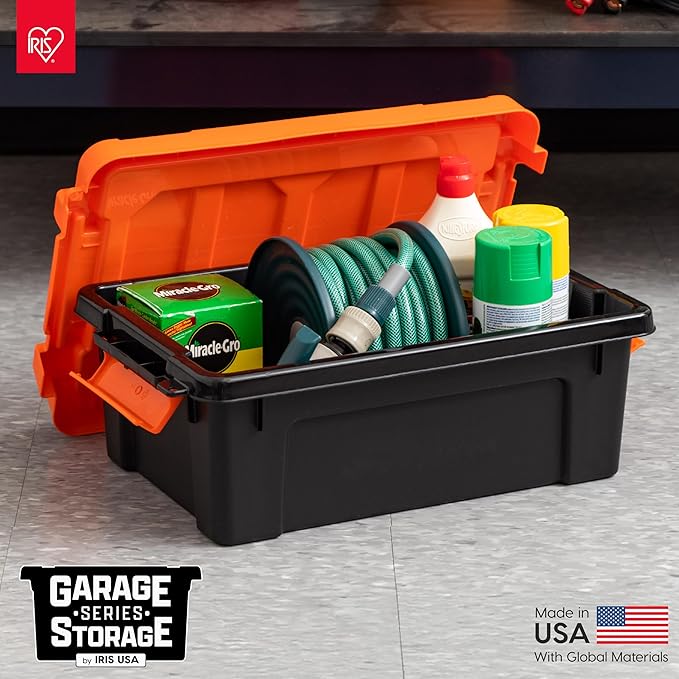 IRIS USA 3 Gallon Lockable Storage Bins - Image 3