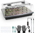 60-Cell Seed Starter Tray with Grow Light, Seedling Starter Trays with 4.08" by Unknown
