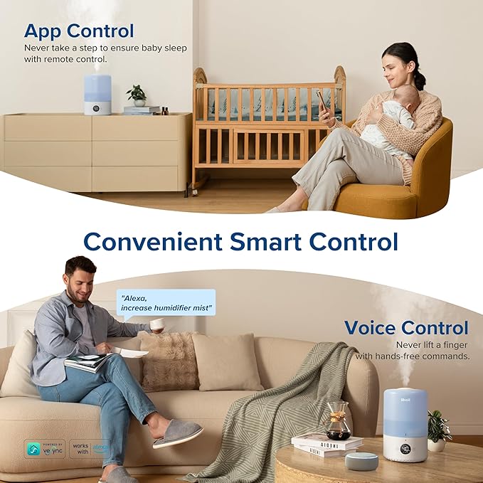 LEVOIT Dual 200S Smart Humidifiers - Image 3