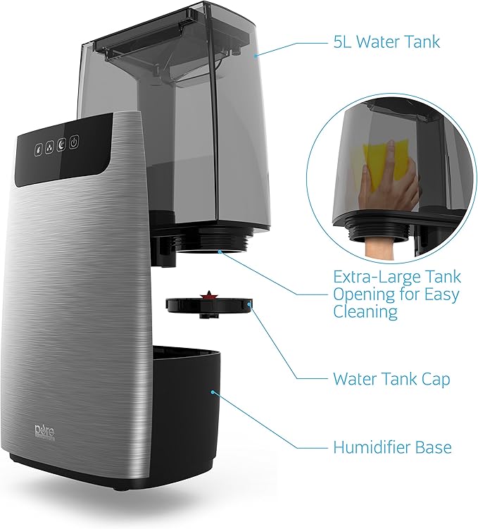 Pure Enrichment HumeXL Ultrasonic Cool Mist Humidifier - Image 3