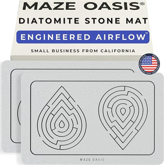 Bathroom Mat Set – Stone Bath Mats by MAZEOASIS