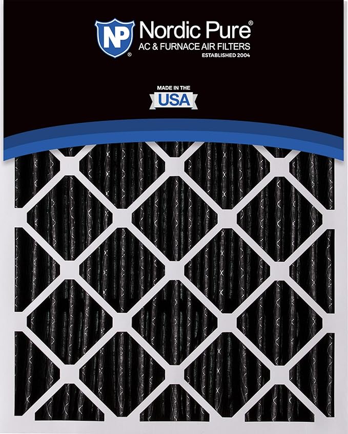 Nordic Pure 20x25x5 Pleated MERV 8 Plus Carbon Air Filters 2 Pack | Actual - Image 5