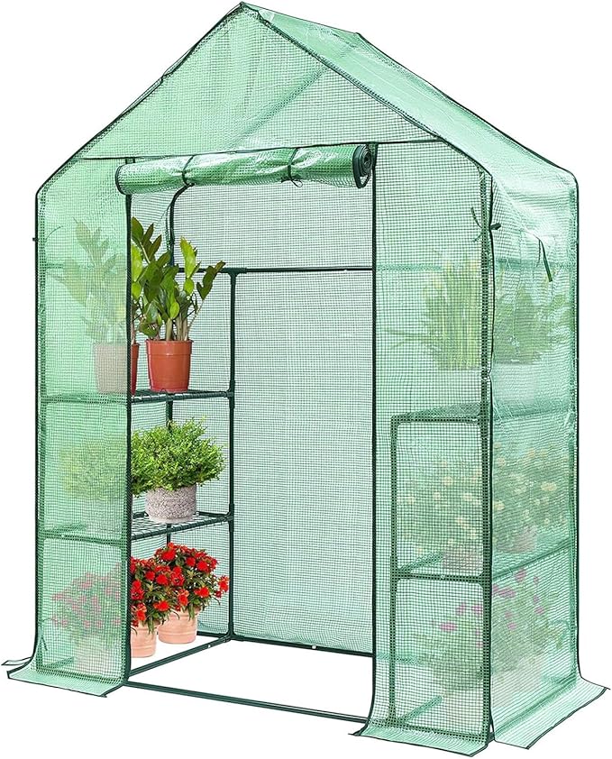 VIVOSUN 57 x 29 x 77-Inch Mini Walk-in Greenhouse by VIVOSUN
