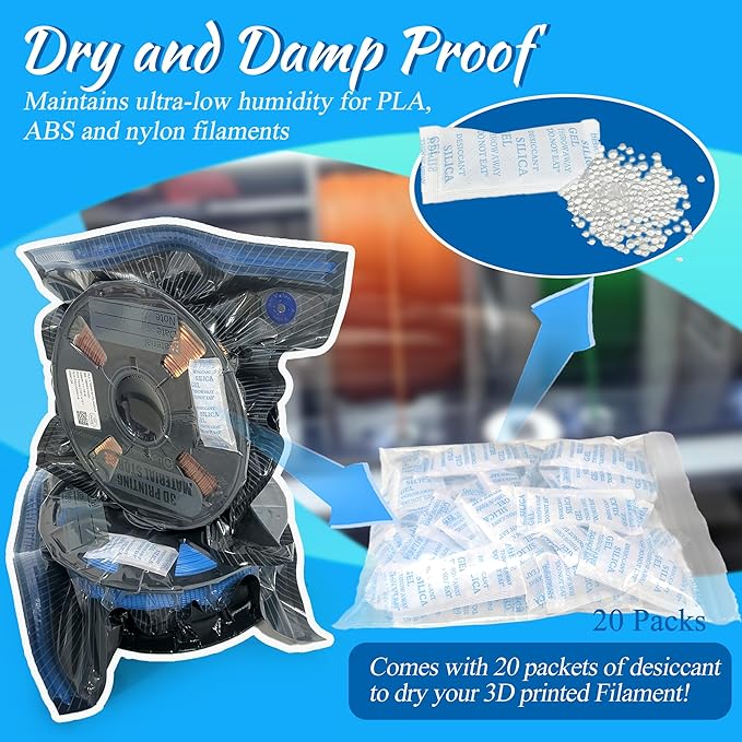 30 Sets of Upgraded Filament Storage Light-Proof Vacuum Bags - Image 2
