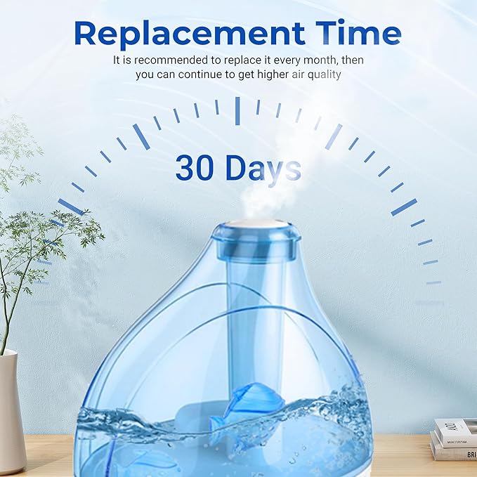 Funmit Humidifier Cleaning Fish, 6 Pack Humidifier Cleaner - Image 8