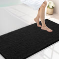 Smiry Luxury Chenille Bathroom Rugs 44x24, Extra Soft and Absorbent Shaggy Bath by Smiry