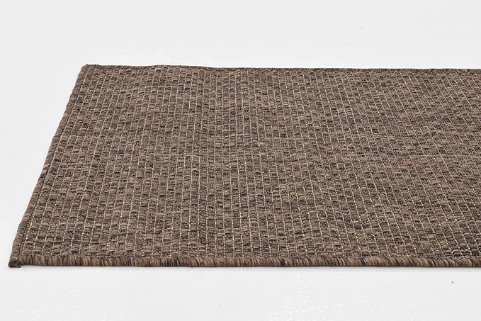 Unique Loom Collection Casual Transitional Solid Heathered Indoor/Outdoor - Image 5