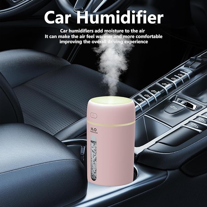 Lisacool Small Humidifier, Portable Mini Humidifier - Image 5