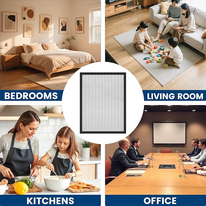 4 Packs 14 x 17.5 x1.75 MERV 13 Replacement Dehumidifier Filter - Image 7