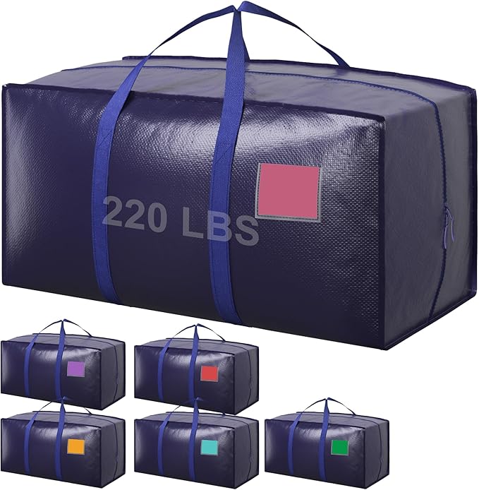 6 Pack Extra Large Heavy Duty Moving Bags by Unknown
