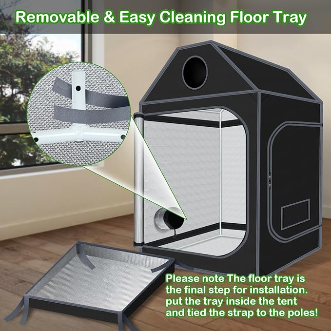 5x5 Grow Tent, Indoor Growing Tent - Image 6