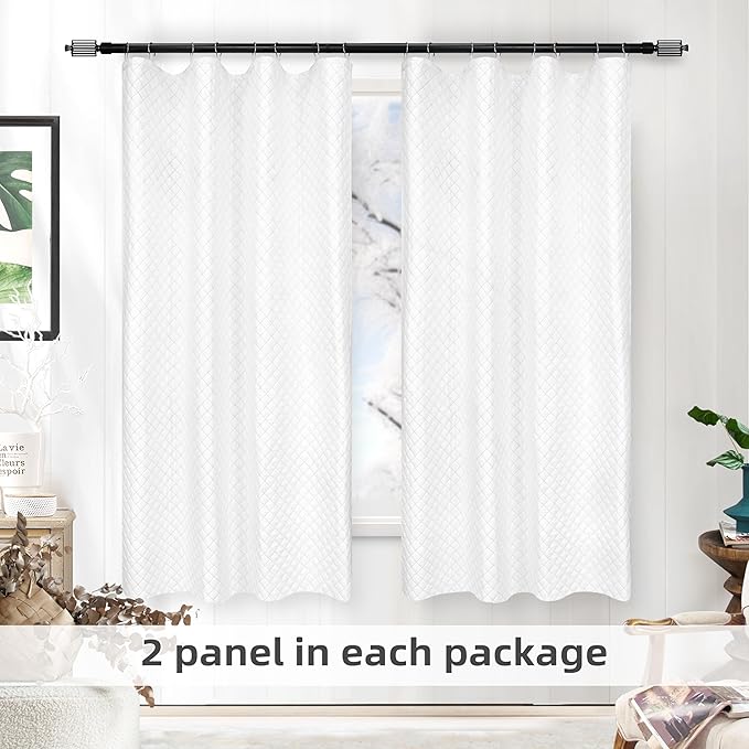 DriftAway Soundproof Thermal Insulated Quilted Curtain Liners - Image 6