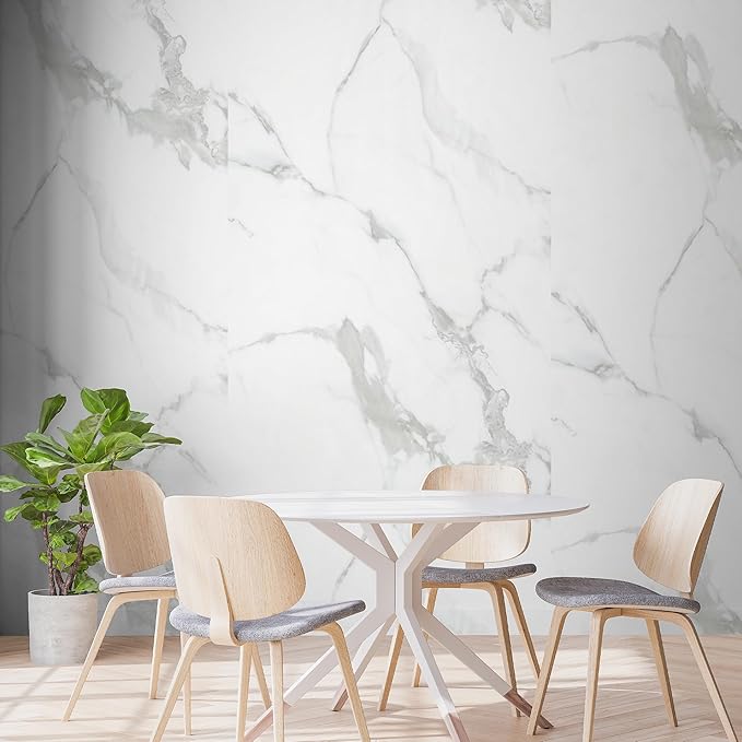 Marble Peel and Stick Waterproof Wall Paneling, Covers 38.75 Sq. Ft. - Image 6