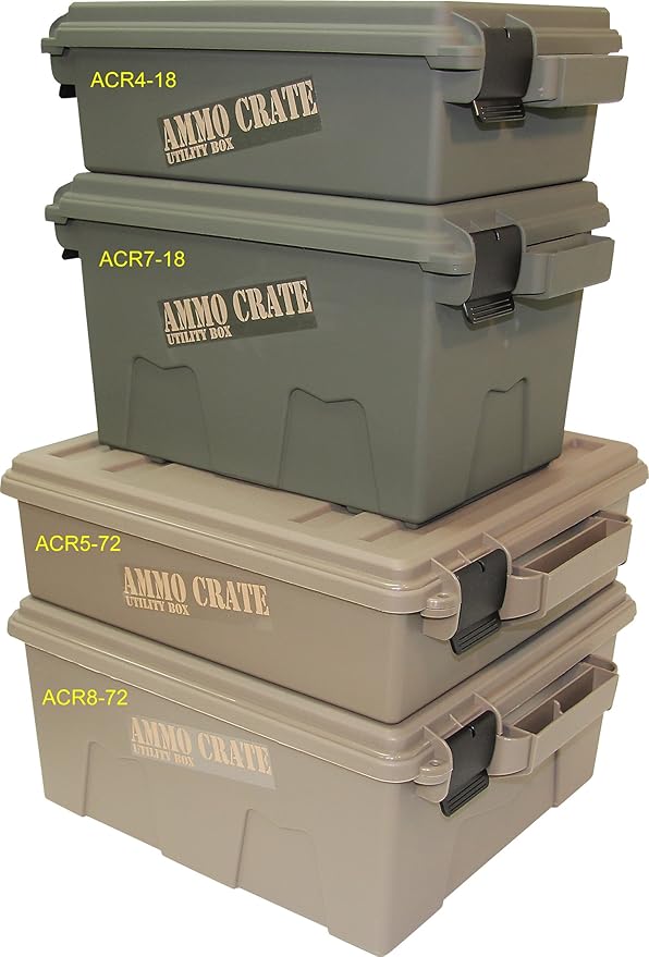 MTM ACR4-18 Ammo Crate Utility Box-Carry up to 65lbs of gear-Stackable design - Image 7