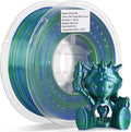 LANDU Silk PLA Filament 1.75mm 3D Printer Multicolor Filament Gradient Color by LANDU