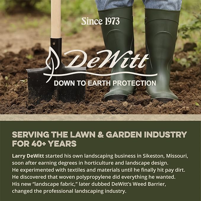 Dewitt 5-Pack Pro-5 Weed Barrier Fabric 5 oz, 5 x 250 Feet – Heavy-Duty Woven - Image 6