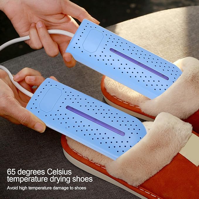 Shoe Dryer, 360° Heating Quick Drying Portable Boot Dryer, No Noise Foot Dryer - Image 5