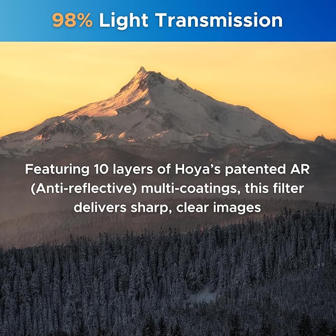 Hoya NXT Plus 43mm UV Filter — Schott B270 Clear Glass - Image 4
