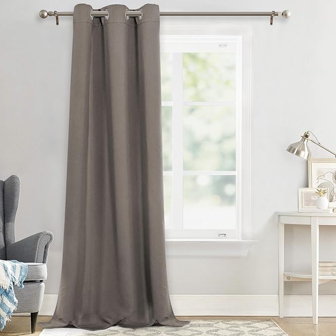 MYSKY HOME Blackout Curtains for Living Room Thermal Insulated Room Darkening - Image 9