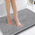 Smiry Luxury Chenille Bathroom Rugs 36x24, Extra Soft and Absorbent Shaggy Bath by Smiry
