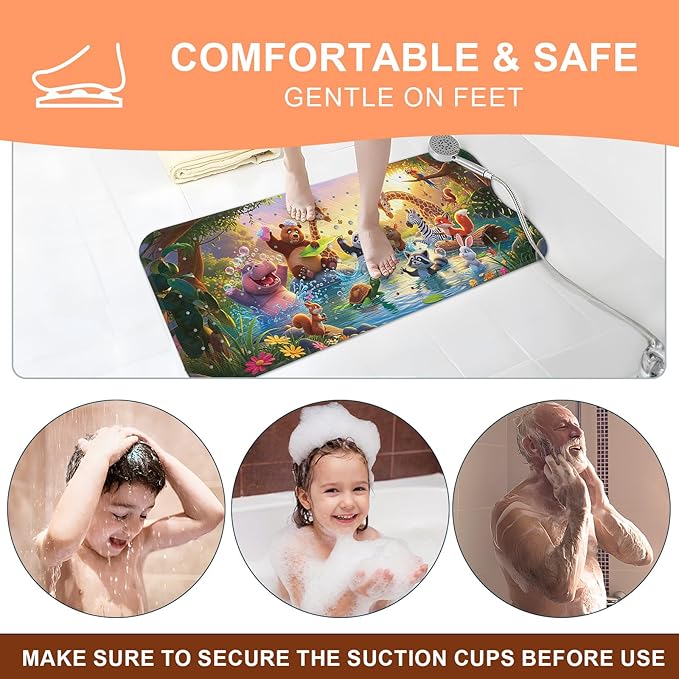 XIYUNTE Upgrade Baby Bath Mat Non Slip - Image 7