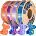 OVV3D 3D Printer Filament, PLA Filament 1.75mm Bundle, Dual Color Filament by OVV3D