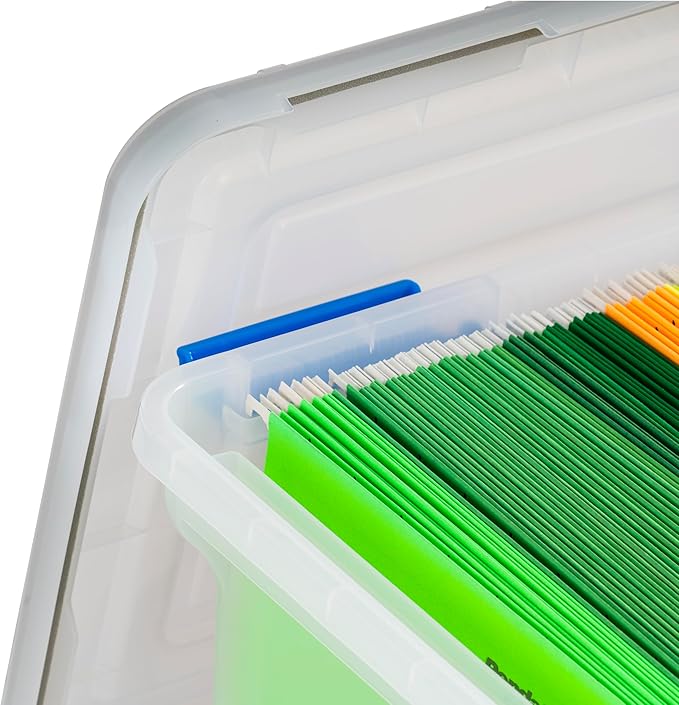 IRIS USA File Box, WeatherPro File Organizer - Image 8