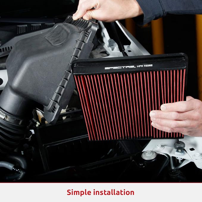Spectre Performance Universal Clamp-On Air Filter: High Performance, Washable - Image 3