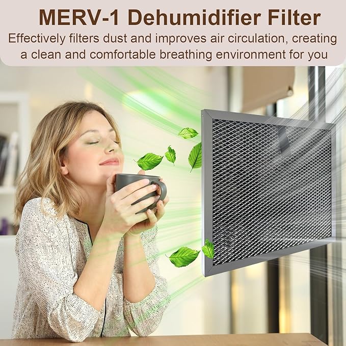 2 Pack HD35P MERV-1 Dehumidifier Filters Compatible - Image 7