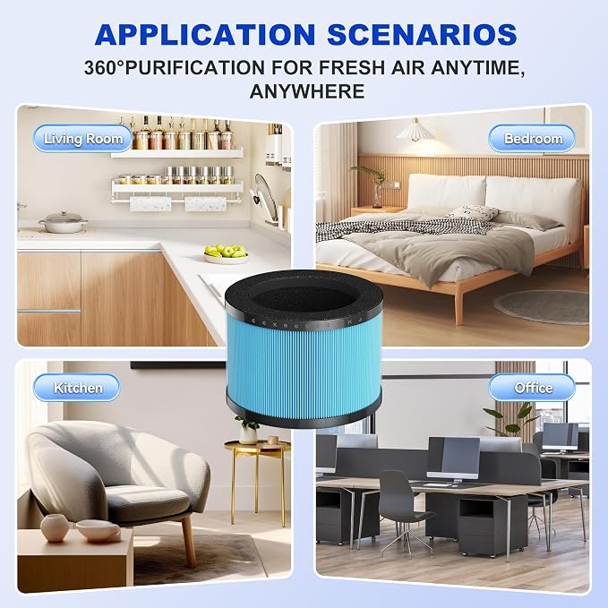 MK06 & MK01 True HEPA Replacement Filter Compatible - Image 6