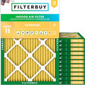 Filterbuy 16x22.25x1 Air Filter MERV 11 Superior Pet & Allergy Defense by Filterbuy