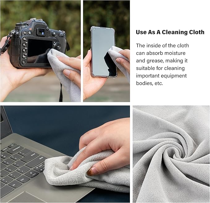 Camera wrap, Protective Wrap, Magic Self-Adhesive Cloth, 21.65"x21.65" - Image 5