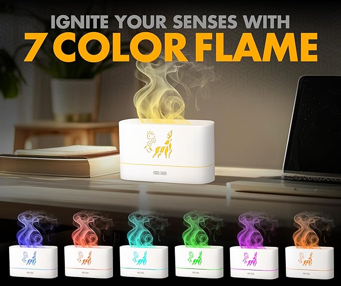 Colorful Aroma Essential Oil Diffuser - Image 2