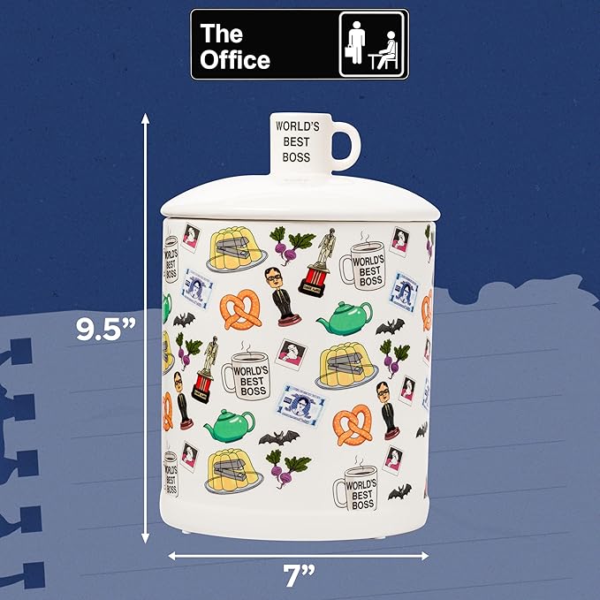 Silver Buffalo The Office Dunder Mifflin World's Best Boss Classic Icons - Image 3