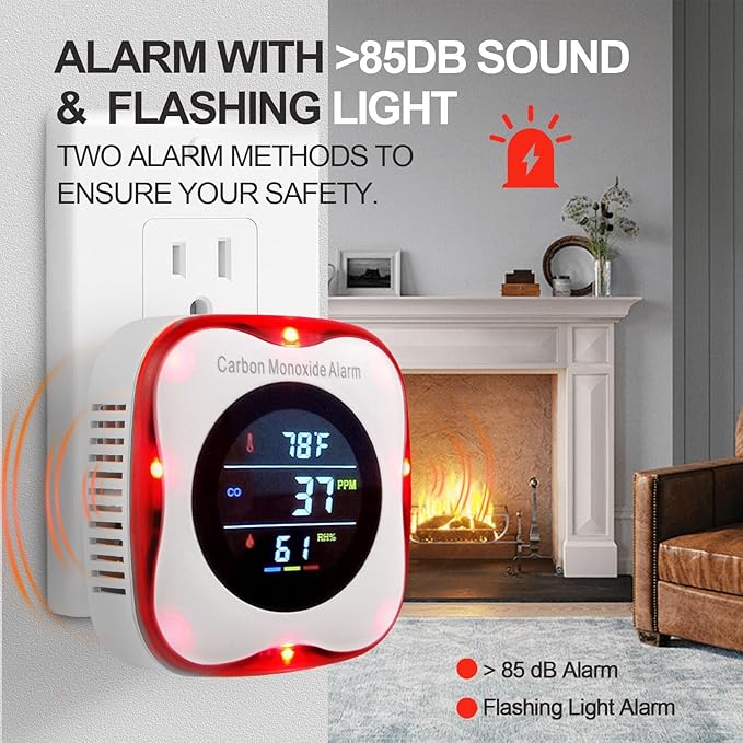 Plug-in Carbon Monoxide Detector - Image 7
