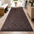 PURRUGS Dirt Trapping Door Mat 32" x 70", Non-Slip Machine Washable Entry Rug by PURRUGS