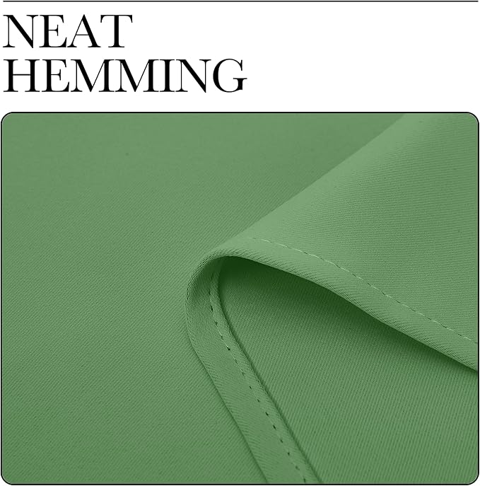 NICETOWN Froest Green Blackout Curtains 120 inches Length - Image 6