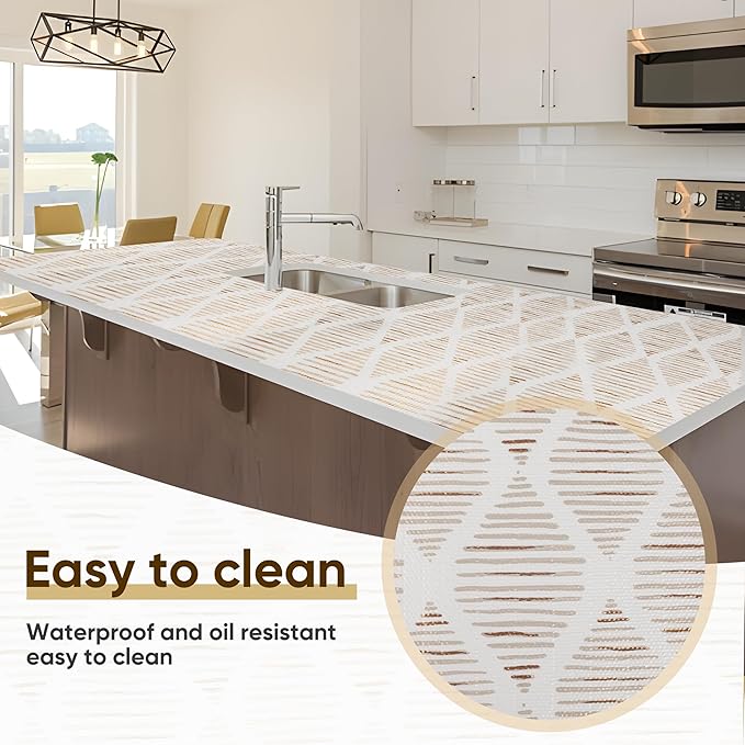 Drawer and Shelf Liner for Kitchen Cabinet, Tool Box Waterproof Non Adhesive - Image 8