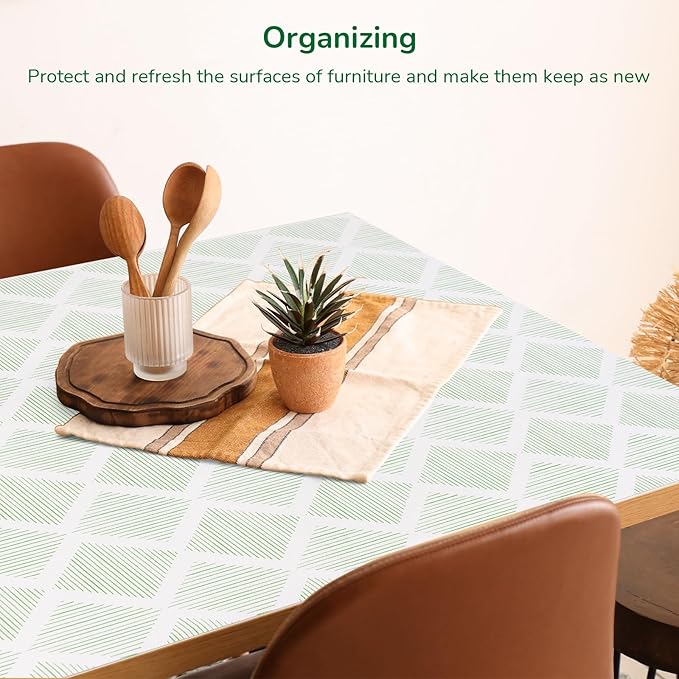 Drawer and Shelf Liner for Kitchen, Non-Slip Non-Adhesive Cabinet Liners for - Image 5