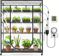JESLED Indoor Greenhouse with Grow Light, 4FT Full Spectrum 5000K LED Light by JESLED