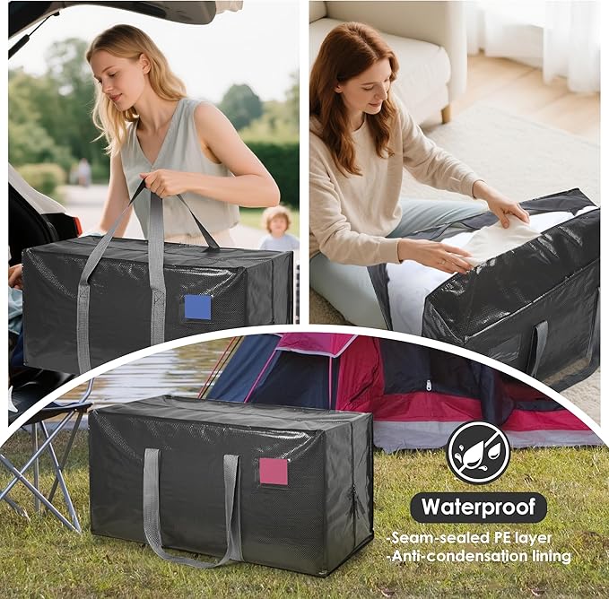 6 Pack Extra Heavy Duty Large Moving Bags - Image 8