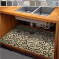 AiBOB Waterproof Under Sink Mat, Absorbent Quick Dry Sink Liners Protect by AiBOBGoodValueChairmatforFloorProtection