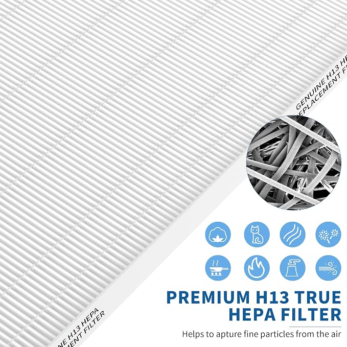 2 Packs Replacement Filter for Aeramax 290 300 DX95 and HF-300 AP-300PH Air - Image 5