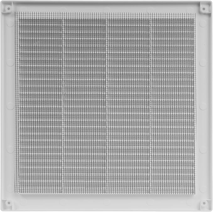 12" x 12" Square Air Vent Cover – White Plastic Vent Deflector - Image 9