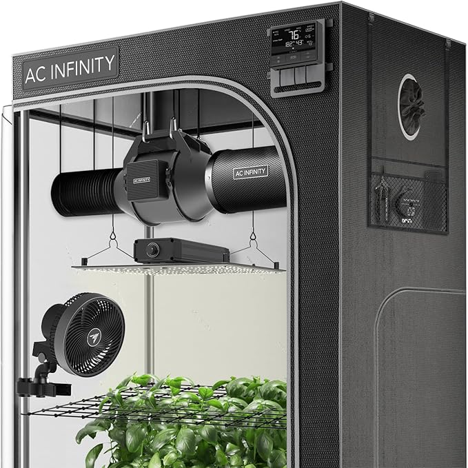 AC Infinity Advance Grow System 3x3, 3-Plant Kit, WiFi-Integrated Grow Tent Kit by ACInfinity