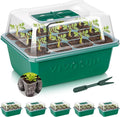 VIVOSUN 6-Pack Seed Starter Trays, 72-Cell Seed Starter Kit by VIVOSUN