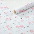 2 Rolls 18" W x 96" L Floral Drawer and Shelf Liner by DwellAid