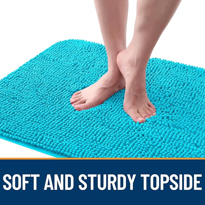 OLANLY Dog Door Mat for Muddy Paws 36x24, Absorbs Moisture and Dirt, Absorbent - Image 4